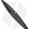 Medford Nosferatu Automatic Knife Black Titanium (3.5" Black PVD) -Knife Shop Medford Nosferatu Auto PVD Black BHQ 119604 jr