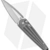 Medford Nosferatu Automatic Knife Tumbled Titanium (3.5" Satin)