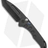 Medford Praetorian Swift Automatic Knife Black Aluminum (3.3" PVD) -Knife Shop Medford Praetorian Swift Auto Black Aluminum PVD BHQ 113071 jr