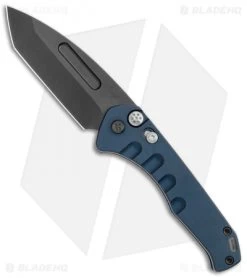 Medford Praetorian Swift Automatic Knife Tanto Blue Aluminum (3.3" PVD) S35VN