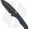 Medford + Blade HQ Praetorian Swift Auto Blue Aluminum Drop Point (3.3" PVD) -Knife Shop Medford Praetorian Swift Auto Blue Aluminum PVD BHQ 113503 jr
