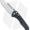 Medford Praetorian Swift Automatic Knife Blue Aluminum (3.3" Tumbled) -Knife Shop Medford Praetorian Swift Auto Blue Aluminum Tumbled BHQ 105364 jr