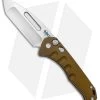 Medford Praetorian Swift Automatic Knife Yellow (3.3" Tumbled Tanto) -Knife Shop Medford Praetorian Swift Auto Bronze Yello Tumbled Tanto MK206STT 46AW TSCS Q4 BHQ 124312 jr