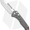 Medford Praetorian Swift Automatic Knife Gray Aluminum (3.3" Tumbled) -Knife Shop Medford Praetorian Swift Auto Gray Aluminum Tumbled BHQ 109418 jr