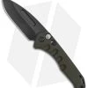 Medford + Blade HQ Praetorian Swift Auto Green Aluminum Drop Point (3.3" PVD) -Knife Shop Medford Praetorian Swift Auto Green Aluminum PVD BHQ 113502 jr
