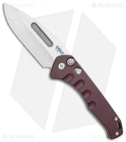 Medford Praetorian Swift Automatic Knife Red (3.3" Tumbled S35VN)