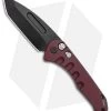 Medford Praetorian Swift Automatic Knife Tanto Red Aluminum (3.3" PVD) -Knife Shop Medford Praetorian Swift Auto Tanto Red Alumium Black BHQ 114506 jr