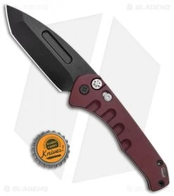 Medford Praetorian Swift Automatic Knife Tanto Red Aluminum (3.3" PVD) -Knife Shop Medford Praetorian Swift Auto Tanto Red Alumium Black BHQ 114506 jr bottlecap