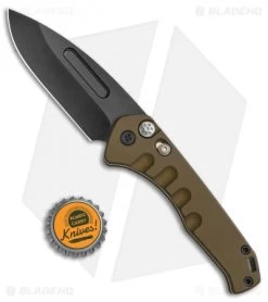 Medford + Blade HQ Praetorian Swift Auto Yellow/Gold Aluminum (3.3" PVD) -Knife Shop Medford Praetorian Swift Auto Yellow Aluminum PVD BHQ 113505 jr bottlecap