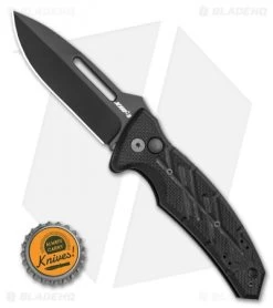 Ontario XM-3 Combat Deploy Automatic Knife G-10 (3.75" Black) -Knife Shop Ontario XM 3 Combat Deploy Automatic Knife G 10 3.75 Black BHQ 120637 LS Bottlecap