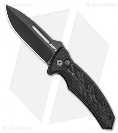 Ontario XM-3 Combat Deploy Automatic Knife G-10 (3.75" Black)