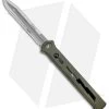 Paragon Estiletto Clip Point OTF Automatic OD Green Bolt (5.5" Stainless Steel) -Knife Shop Paragon Estiletto Dagger OTF Auto OD Green Bolt BB BHQ 135359 jr