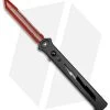 Paragon Estiletto Tanto OTF Automatic Lightning Bolt (5.5" Red Serr)