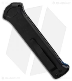 Paragon Para X OTF Torch Automatic Knife Black Bolt (3.5" Blue) -Knife Shop Paragon Para X OTF Torch Automatic Knife Black Bolt 3.5 Blue BHQ 49374 LS Side