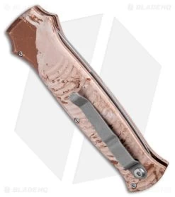 Piranha Bodyguard Automatic Knife Desert Camo Aluminum (3.3" Stonewash S30V) -Knife Shop Piranha Bodyguard Auto Desert Camo SW BHQ 23352 jr side