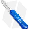 Piranha Excalibur OTF Automatic Knife Blue (3.2" Stone)