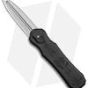 Piranha Excalibur OTF Automatic Knife Black Aluminum (3.2" Stonewash)