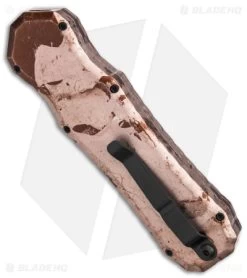 Piranha Excalibur OTF Automatic Knife Desert Camo (3.2" Black Serr) -Knife Shop Piranha Excalibur bhq 13355 td side