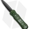 Piranha Green Excalibur OTF Knife Double Action Automatic (3.2" Black) -Knife Shop Piranha Green Exalibur DA OTF Auto Tactical Black BHQ 1234 jr