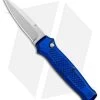 Piranha Prowler Blue Automatic Knife (3.2" Stonewash) -Knife Shop Piranha Prowler Blue Auto SW BHQ 20546 jr