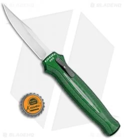 Piranha Rated-R D/A OTF Automatic Knife Green (3.5" Mirror) -Knife Shop Piranha Rated R D A OTF Green Mirror P 19G BHQ 67998 jr bottlecap 2