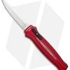 Piranha Rated-R D/A OTF Automatic Knife Red (3.5" Mirror) -Knife Shop Piranha Rated R DA Auto Red Mirror BHQ 52247 jr