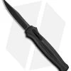 Piranha Rated-R D/A OTF Automatic Knife Tactical Black (3.5" Black) -Knife Shop Piranha Rated R black black BHQ 52248 er