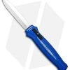 Piranha Rated-X D/A Dagger OTF Automatic Knife Blue (3.5" Mirror) 1 Piranha Rated-X D/A Dagger OTF Automatic Knife Blue (3.5" Mirror) -Knife Shop Piranha Rated X DA Dagger Auto Blue Mirror BHQ 80418 jr