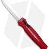 Piranha Rated-X D/A Dagger OTF Automatic Knife Red (3.5" Mirror) -Knife Shop Piranha Rated X DA Dagger Auto Red Mirror BHQ 80414 jr