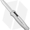 Piranha Rated-X D/A Dagger OTF Automatic Knife Silver (3.5" Mirror) P-20S -Knife Shop Piranha Rated X DA Dagger OTF Auto Silver Mirror BHQ 147337 jr