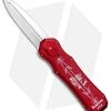 Piranha Red Excalibur Knife D/A OTF Automatic (3.2" Stonewash Plain) -Knife Shop Piranha Red Exalibur DA OTF Auto Mirror BHQ 1239 jr
