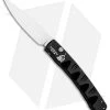 Piranha Virus Automatic Knife Black (3.25" Mirror) -Knife Shop Piranha Virus Auto Black Mirror BHQ 27807 jr
