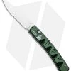 Piranha Virus Automatic Knife Green (3.25" Mirror Serr) -Knife Shop Piranha Virus Auto Green Mirror Serr BHQ 28393 jr