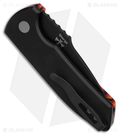 ProTech Pro-Tech Custom SBR Automatic Knife Unique Lava Flow Micarta (2.6" DLC) 5 ProTech Pro-Tech Custom SBR Automatic Knife Unique Lava Flow Micarta (2.6" DLC) - Image 3