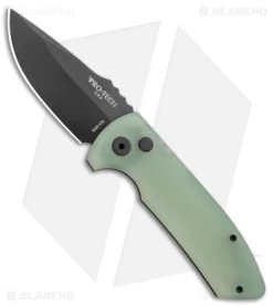 Pro-Tech Exclusive Les George SBR Automatic Knife Natural G-10 (2.6" Black)