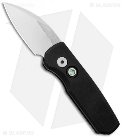 Pro-Tech Runt 5 Wharncliffe Automatic Knife Black Aluminum (1.9" Mirror) 3 Pro-Tech Runt 5 Wharncliffe Automatic Knife Black Aluminum (1.9" Mirror)