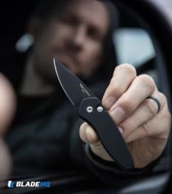 Pro-Tech Sprint Black Automatic Knife (1.95" Black) 2907 11 Pro-Tech Sprint Black Automatic Knife (1.95" Black) 2907 -Knife Shop Pro Tech Sprint Black Automatic Knife Black 2907 BHQ 12309 kp mirror web