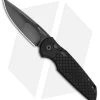 Pro-Tech TR-3 Custom Automatic Knife Black Fish Scale (3.5" Mirror DLC) -Knife Shop Pro Tech TR 3 Custom Automatic Knife Black Fish Scale 3.5in Compound Mirror DLC BHQ 114816 LS