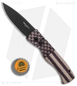 Pro-Tech Custom TR-2 Automatic Knife PK Tactical Flag #1 (Black) Blade Show 2018 -Knife Shop Protech TR 2 Tactical Flag 1 BHQ 85772 er bottlecap