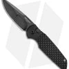 Pro-Tech TR-3 Custom Automatic Knife Black Fish Scale (3.5" Compound DLC) -Knife Shop Protech TR 3 Custom Auto Black Fish Scale Compound DLC BHQ 102253 jr