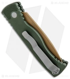 Pro-Tech Tactical Response 2 Automatic Knife Desert Warrior (3" Copper) TR-2DW -Knife Shop Protech Tactical Response 2 Auto Desert Warrior Copper TR 2DW BHQ 87298 jr side