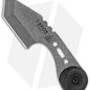 TOPS Knives TOPS 3 Bros Fixed Blade Tanto Neck Knife Black Micarta (2.2" Tumbled) -Knife Shop TOPS 3 Bros Tanto Point BHQ 92755 jr