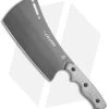 TOPS El Chappo Cleaver Fixed Blade Knife Sniper Gray (6" Acid Rain) -Knife Shop TOPS El Chappo Cleaver Sniper Gray BHQ 176332 jr