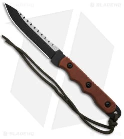 TOPS Knives Ranger Bootlegger 2 Fixed Blade Knife (5" Black Plain) RBL-02