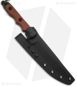TOPS Knives Ranger Bootlegger 2 Fixed Blade Knife (5" Black Plain) RBL-02 8 TOPS Knives Ranger Bootlegger 2 Fixed Blade Knife (5" Black Plain) RBL-02 -Knife Shop TOPS Knives Ranger Bootlegger 2 FB Knife 5in Black Plain BHQ 19992 td side