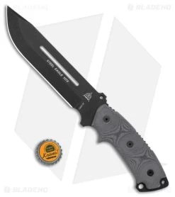 TOPS Knives Steel Eagle Large 107E Fixed Blade Knife (7" Black Plain) -Knife Shop TOPS Knives Steel Eagle Large 107E Fixed Blade Black Plain BHQ 6784 jr bottlecap