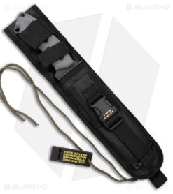 TOPS Knives Steel Eagle Large 107E Fixed Blade Knife (7" Black Plain) -Knife Shop TOPS Knives Steel Eagle Large 107E Fixed Blade Black Plain BHQ 6784 jr sheath