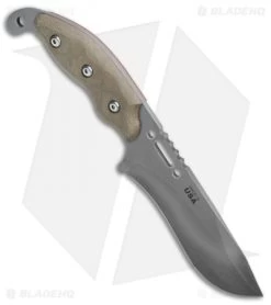 TOPS Knives Wind Runner SRE Fixed Blade Combo Green Micarta (Black River Wash) -Knife Shop TOPS Knives Wind Runner SRE Combo Green Micarta Black River Wash WRD CMB BHQ 76918 jr xl spine