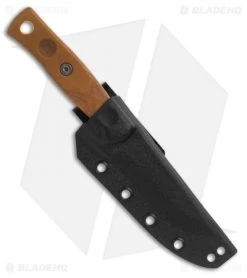 TOPS Knives Mini BOB Brothers Of Bushcraft Fieldcraft Knife Mic (3.7" Black) -Knife Shop TOPS Mini Bob Fixed Blade Micarta BHQ 98922 ns sheath