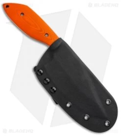 Aaron Frederick / Trash Panda Knives Panda-1 Fixed Blade Knife Orange G-10 -Knife Shop Trash Panda Knives Panda 1 Orange G 10 BHQ 86310 jr sheath